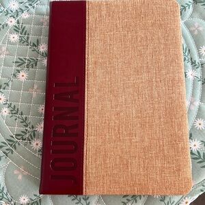 Leatherette & Fabric journal set of 3